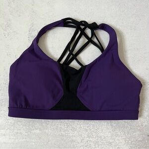 Buffbunny Collection Purple Sports Bra XS